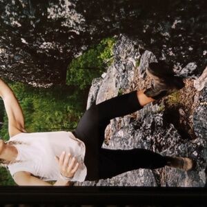 Freefly Womens Breeze Drift Pant Black Outdoor Gorpcore Hiking Size M